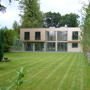 Oak-framed eco house at Blackboys, East Sussex